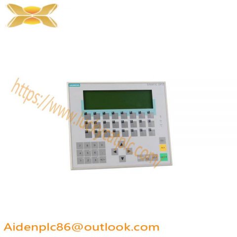 SIEMENS 6AV3617-1JC20-0AX1 Operator Panel for Industrial Control Systems