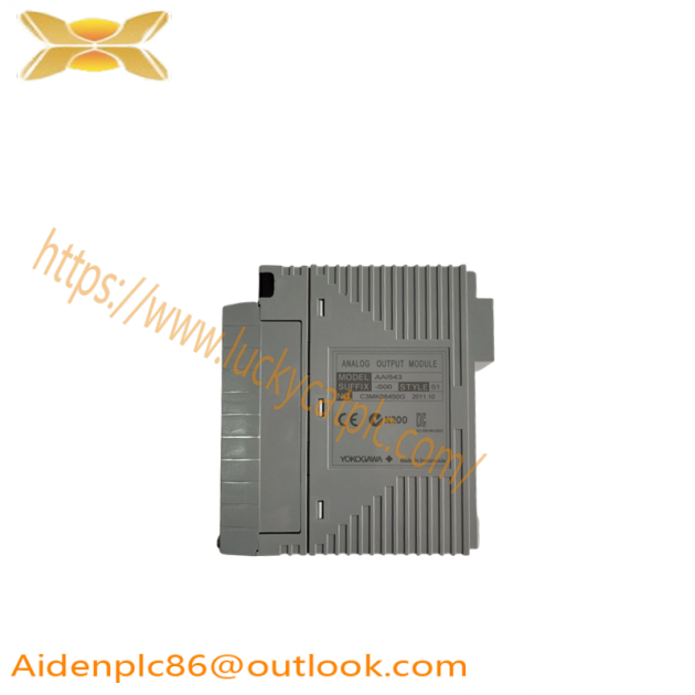 Yokogawa AAI543-S00 S1 Analog Output Module: Precise Control in Industrial Automation