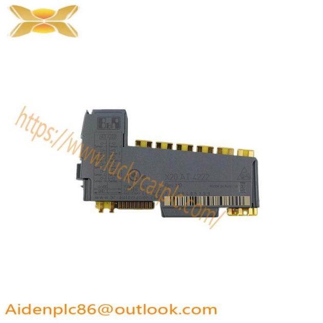 B&R X20AT4222 Bus Module: Industrial Control Module with Advanced Resistance Temperature Measurement