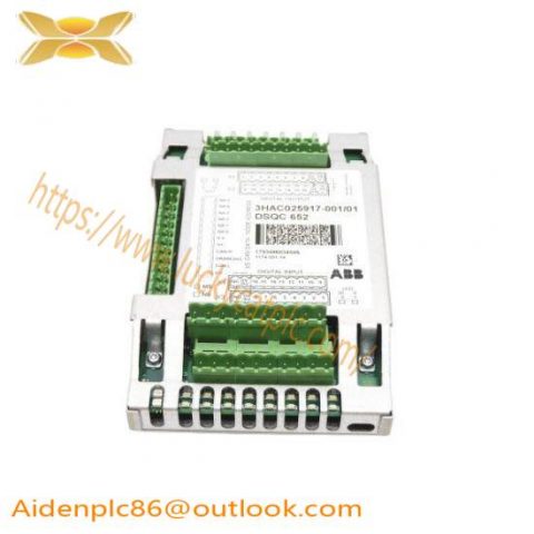 ABB DSQC652 3HAC025917-001/01 Industrial I/O Unit