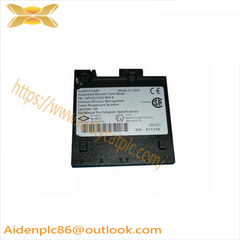 Emerson IC693MDL732RRSeries 90-30 12/24 Vdc Output Module, Positive Logic (8 Points)