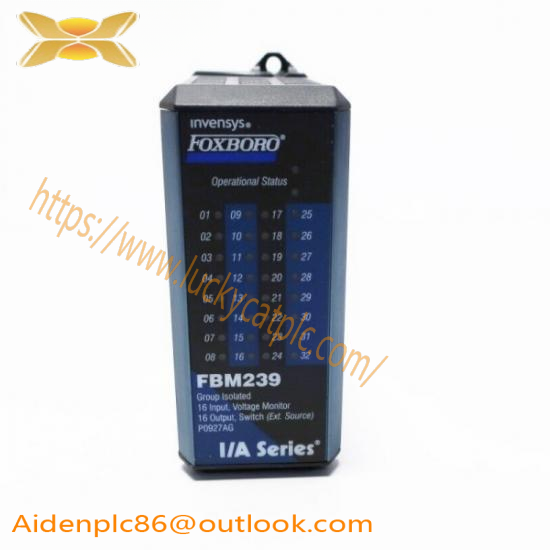 FOXBORO 2AXR System Module for Enhanced Automation