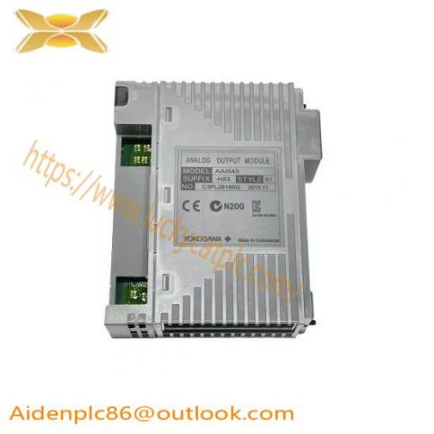 Yokogawa AAI543-H Analog Output Module: Precise Control for Industrial Automation