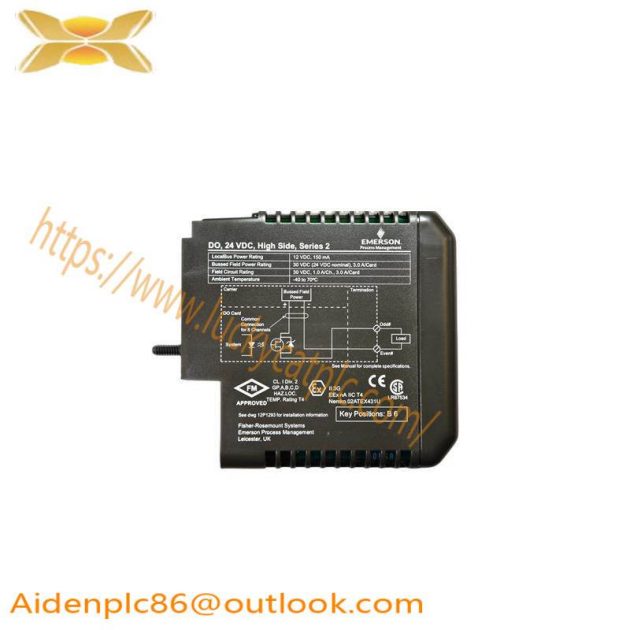 Emerson IC693CPU350LT High Performance Programmable Logic Controller Module